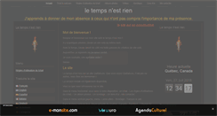 Desktop Screenshot of letempsnestrien.com