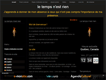 Tablet Screenshot of letempsnestrien.com